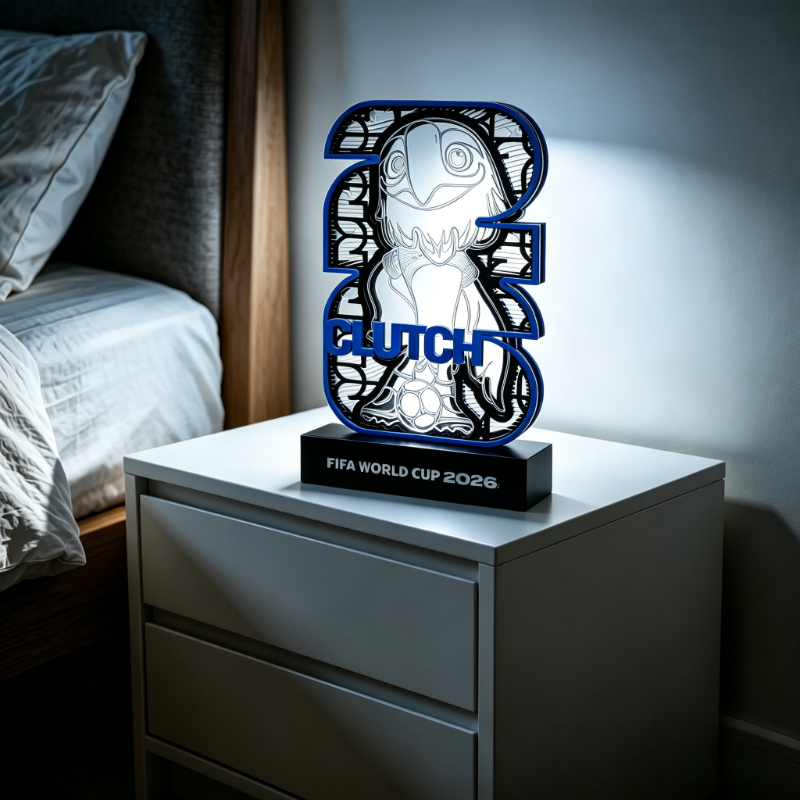 FIFA World Cup Clutch Mascot T - Unique Lighting Decor reseña y precio