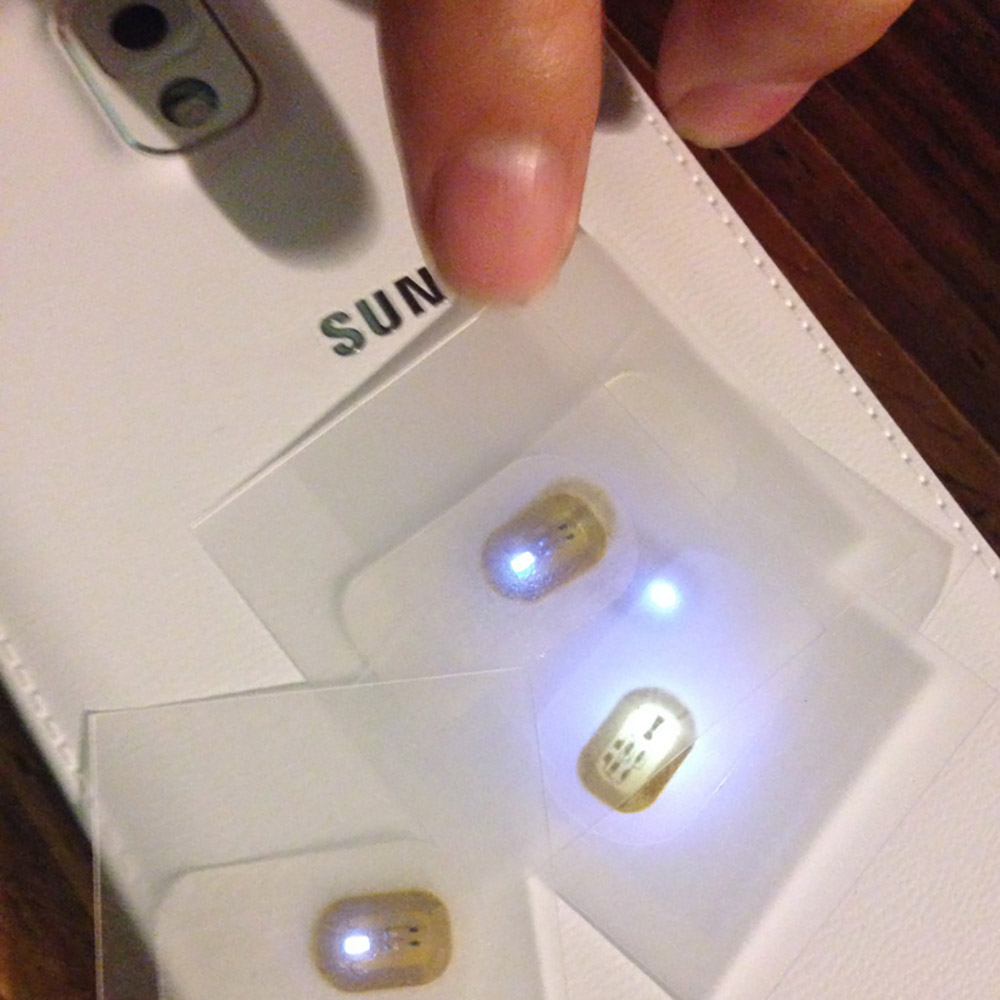 -NFC Sense Chip- Ntag Glowing  - Unique Lighting Decor reseña y precio