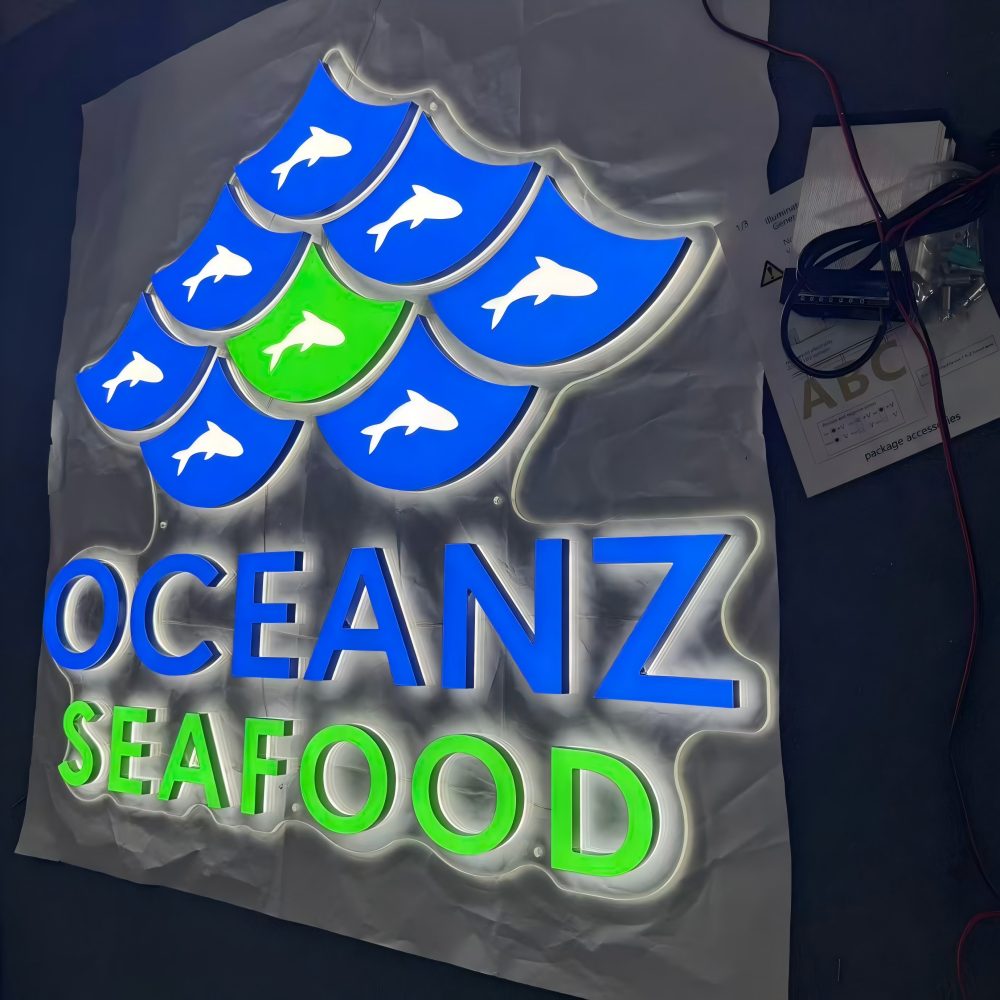 Customized 3D LED-Lighted Chan - Lighting Decor Company reseña y precio
