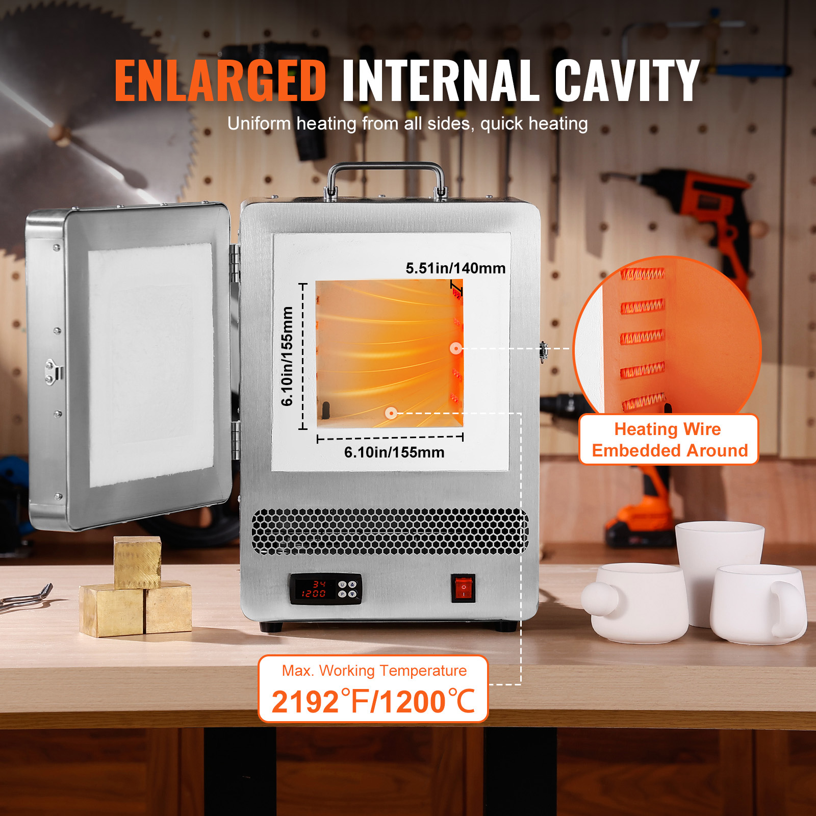 SucceBuy Tabletop Kiln Melter  - Wax Melter Electric reseña y precio