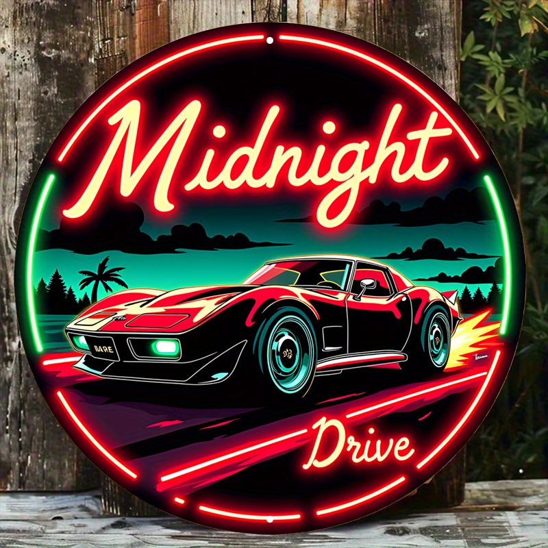 Vintage Neon Car Sign 'Legacy  - Lighting Decor Ideas reseña y precio