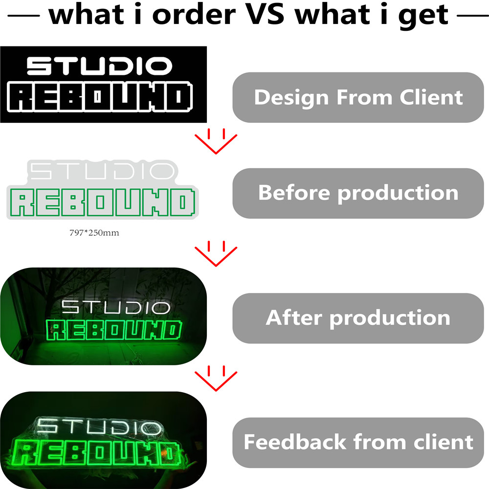 Custom Neon Led Light Personal - Neon Sign Custom Led reseña y precio