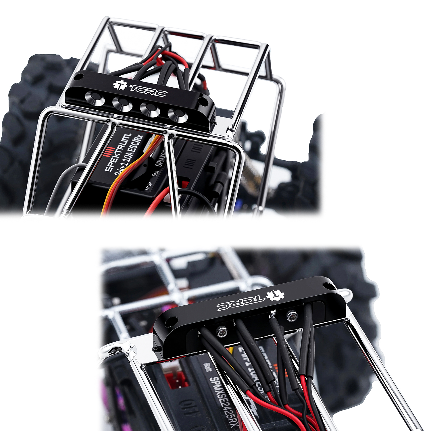 TCRC Metal Roll Cage Body Shel - Touch Dimmer Lamp reseña y precio