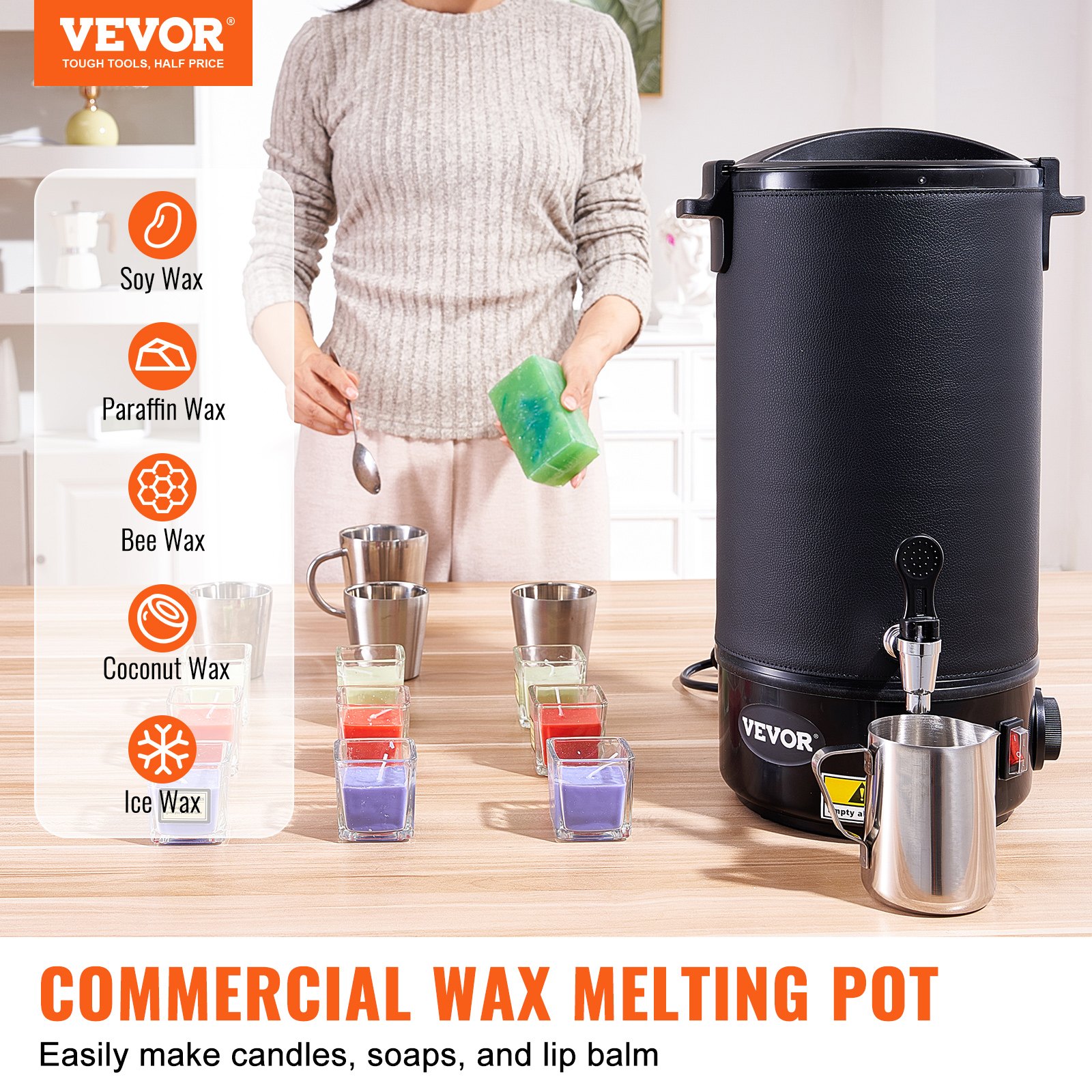 10 L Wax Melter For Candle Mak - Wax Melter Electric reseña y precio