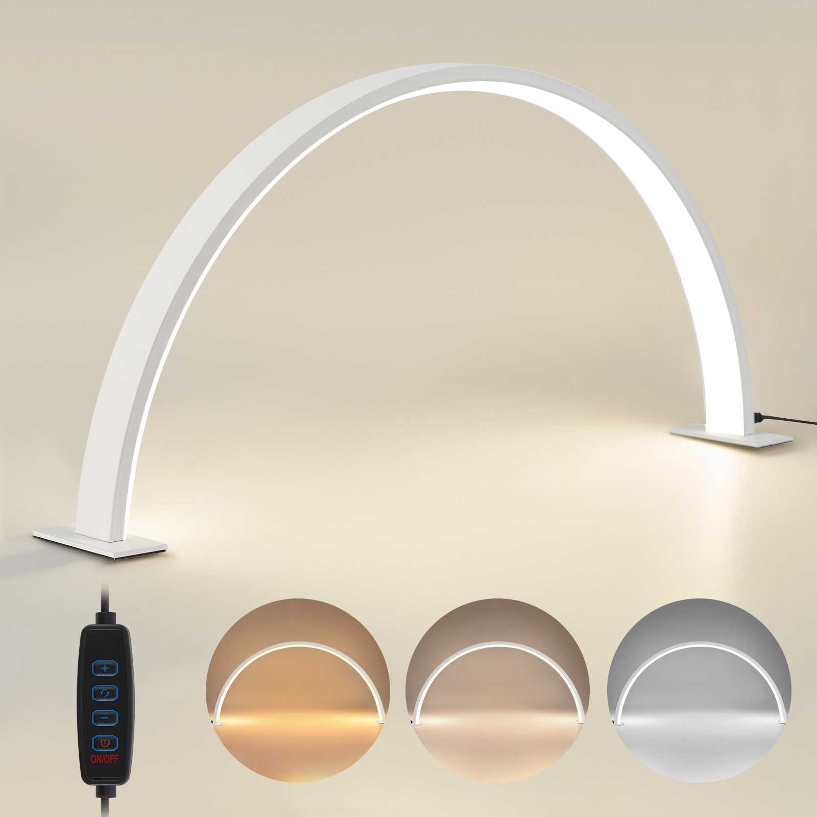 Half moon U-shaped nail lamp h - Led Moon Lamp reseña y precio