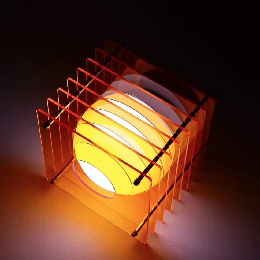 DIY Moon Lamp Acrylic Thousand - Lighting Decor Ideas reseña y precio