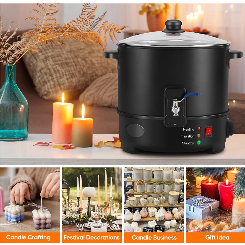 6L Small  Wax Melter Paraffin  - Wax Melter Electric reseña y precio