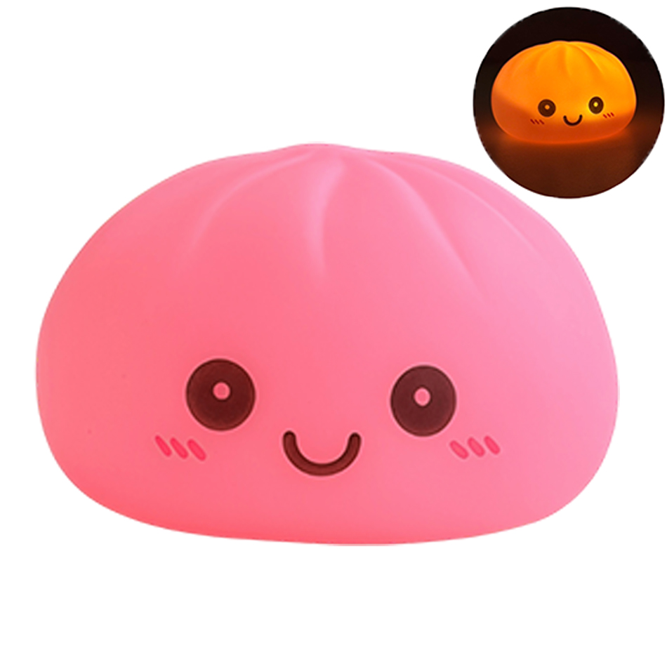 New dumpling squishy LED Night - Lighting Room Decor Items reseña y precio