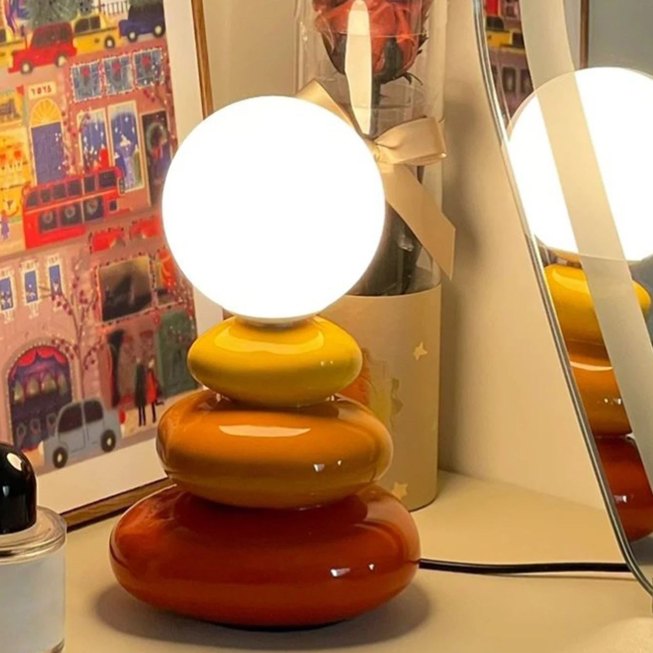 LED Colorful ceramics led tabl - Lighting Room Decor Items reseña y precio