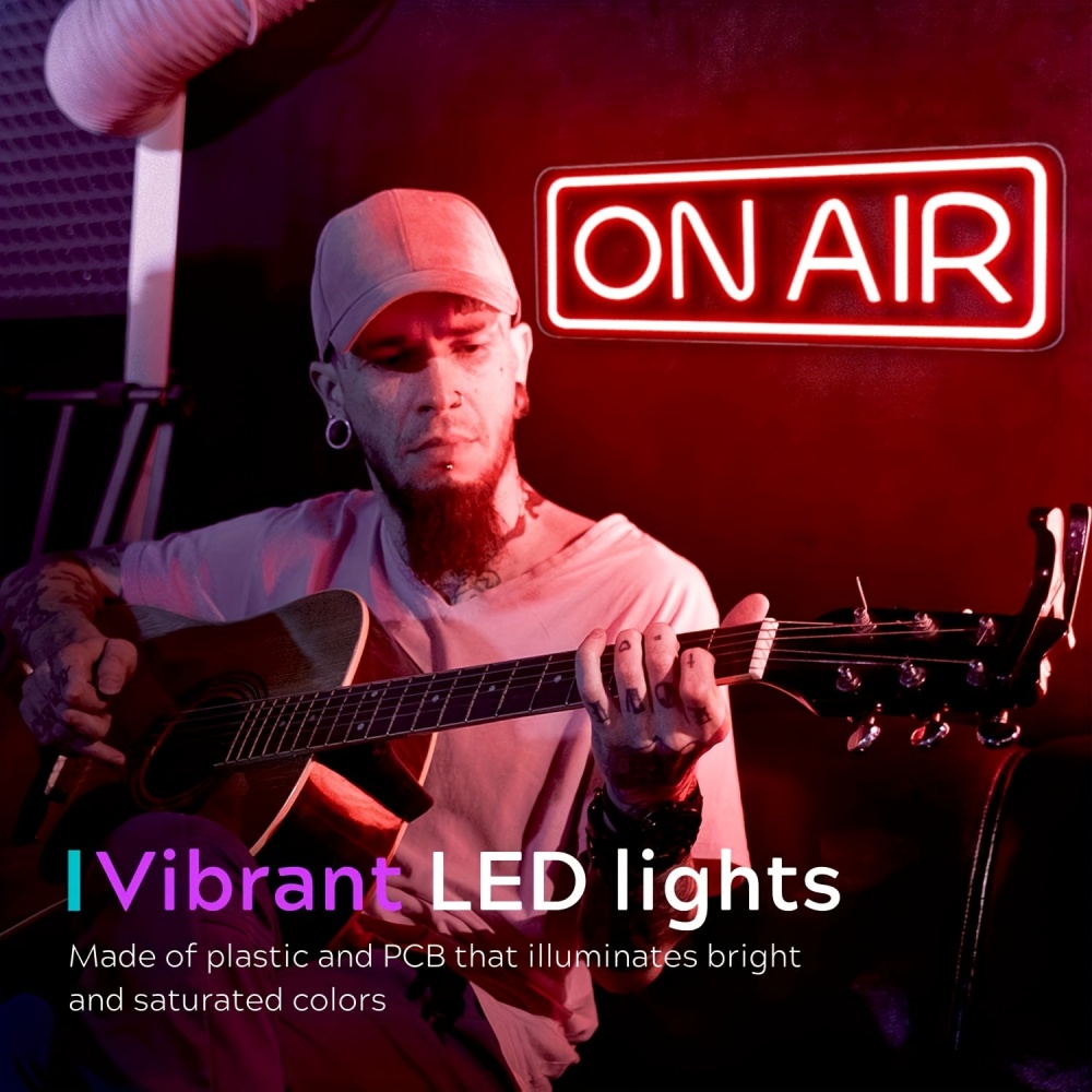 ON AIR Neon Signs - LED Live O - Neon Sign Custom Led reseña y precio