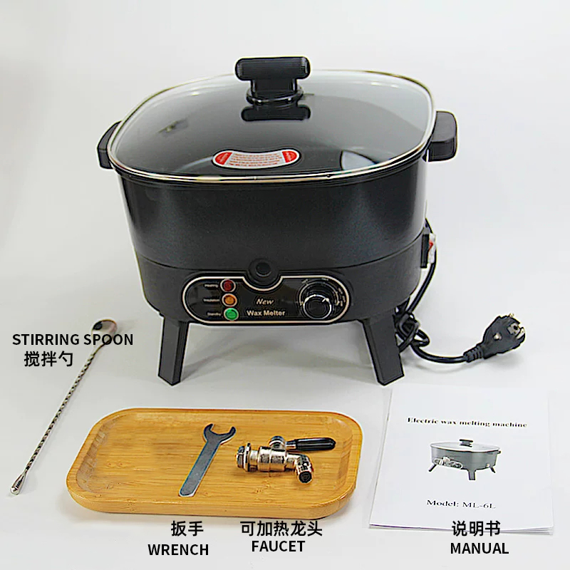 6-Liter Stainless Steel Electr - Wax Melter Electric reseña y precio