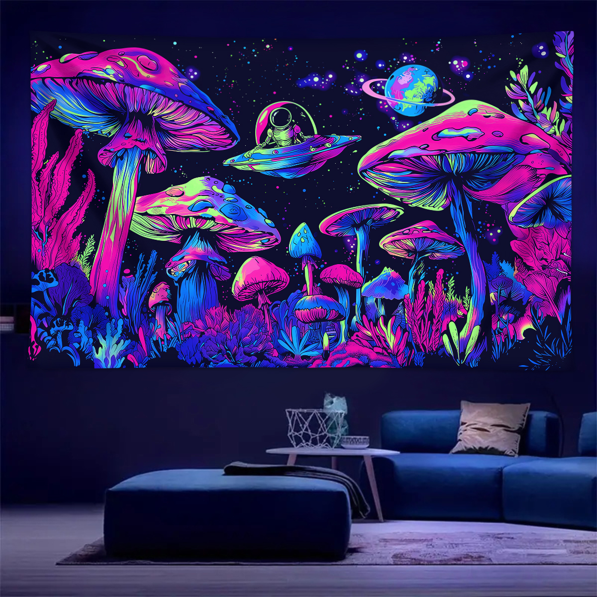 1pc Fluorescent mushroom tapes - Lighting Decor Ideas reseña y precio
