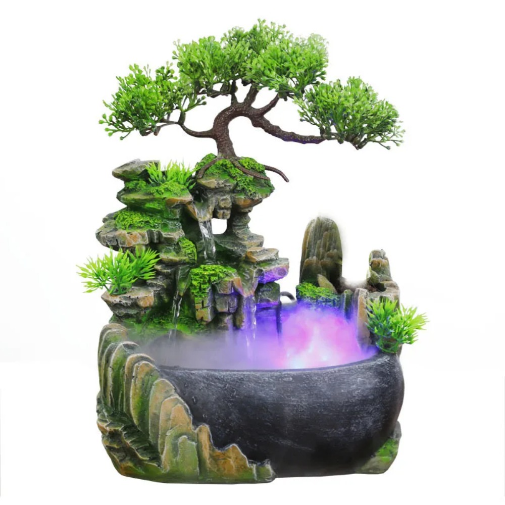 Wealth Feng Shui Waterfall Fou - Lighting Decor Company reseña y precio
