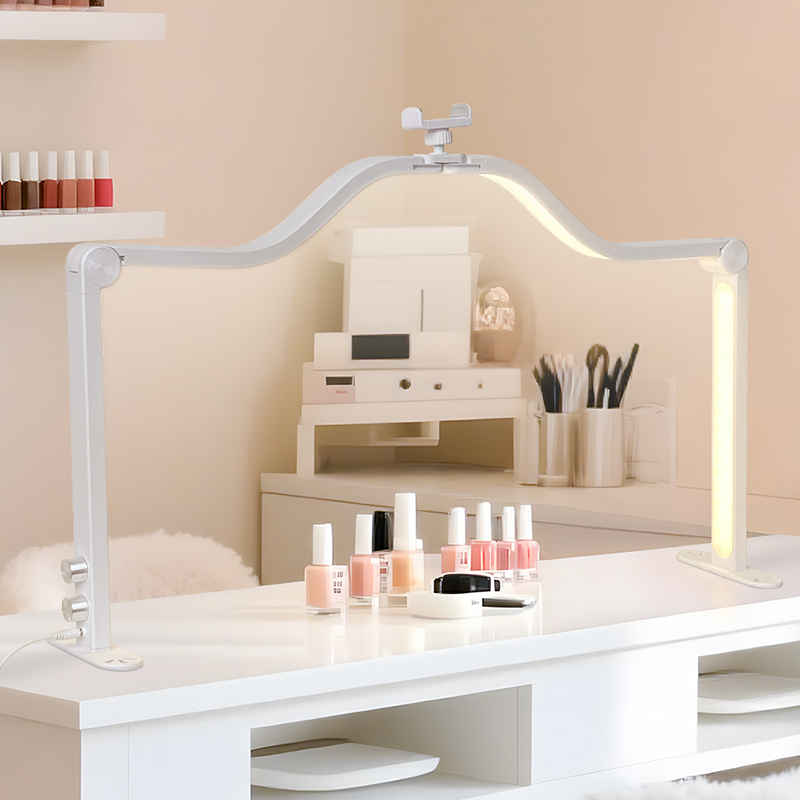 48W Half Moon Nail Lamp Double - Led Moon Lamp reseña y precio