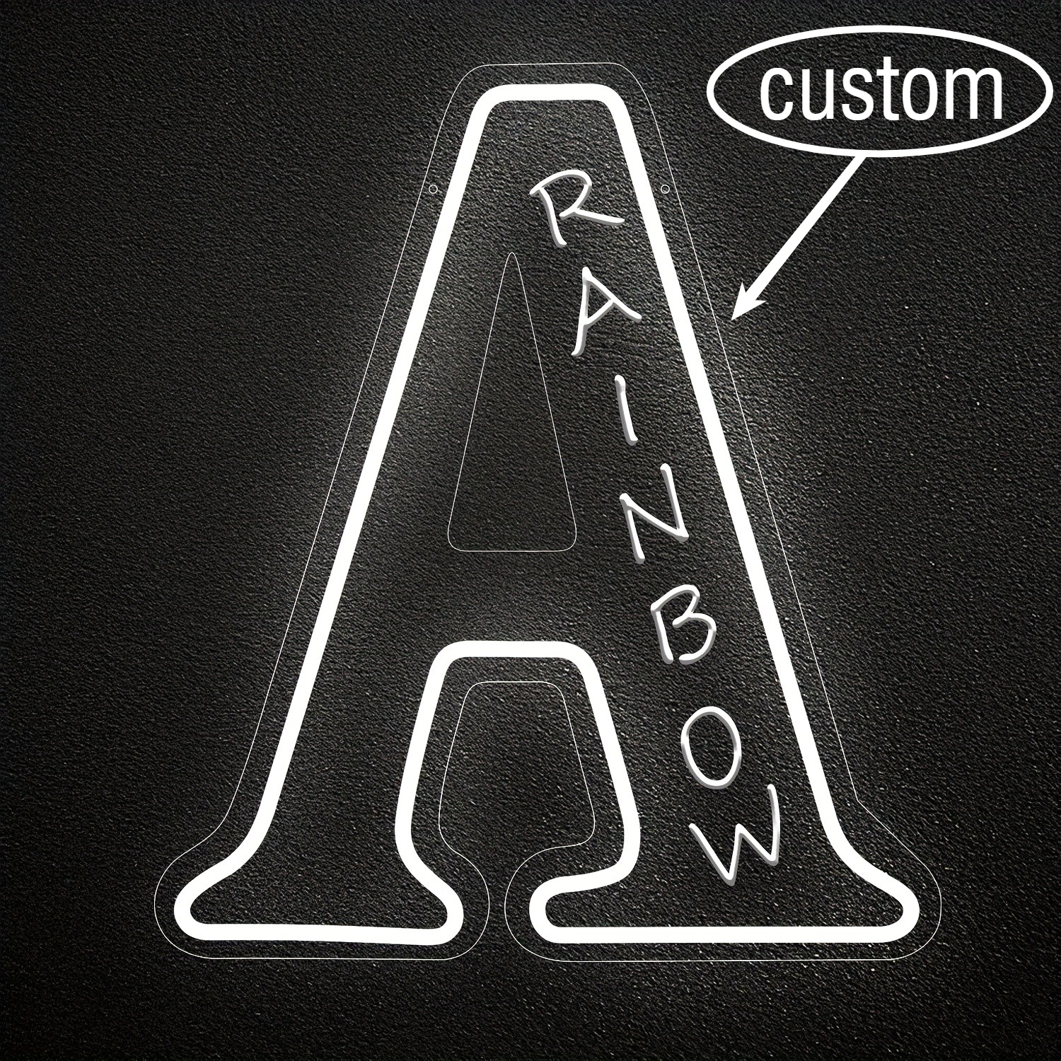 Custom 26 Letters 3D Embossed  - Neon Sign Custom Led reseña y precio