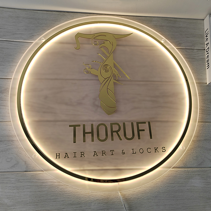 Custom Business Logo 3D Acryli - Lighting Decor Company reseña y precio