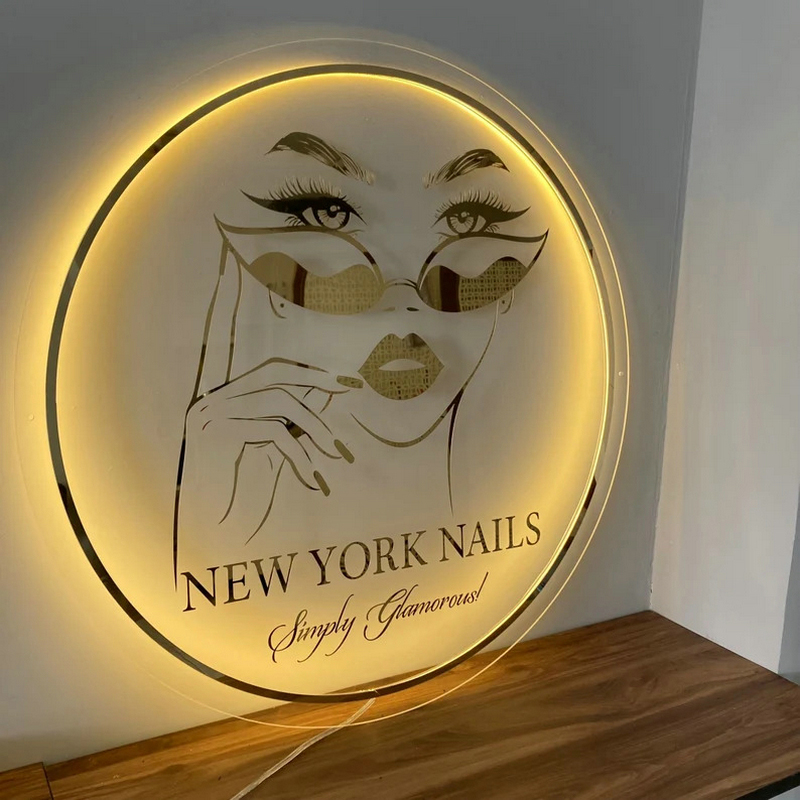 Custom Business Logo 3D Acryli - Lighting Decor Company reseña y precio