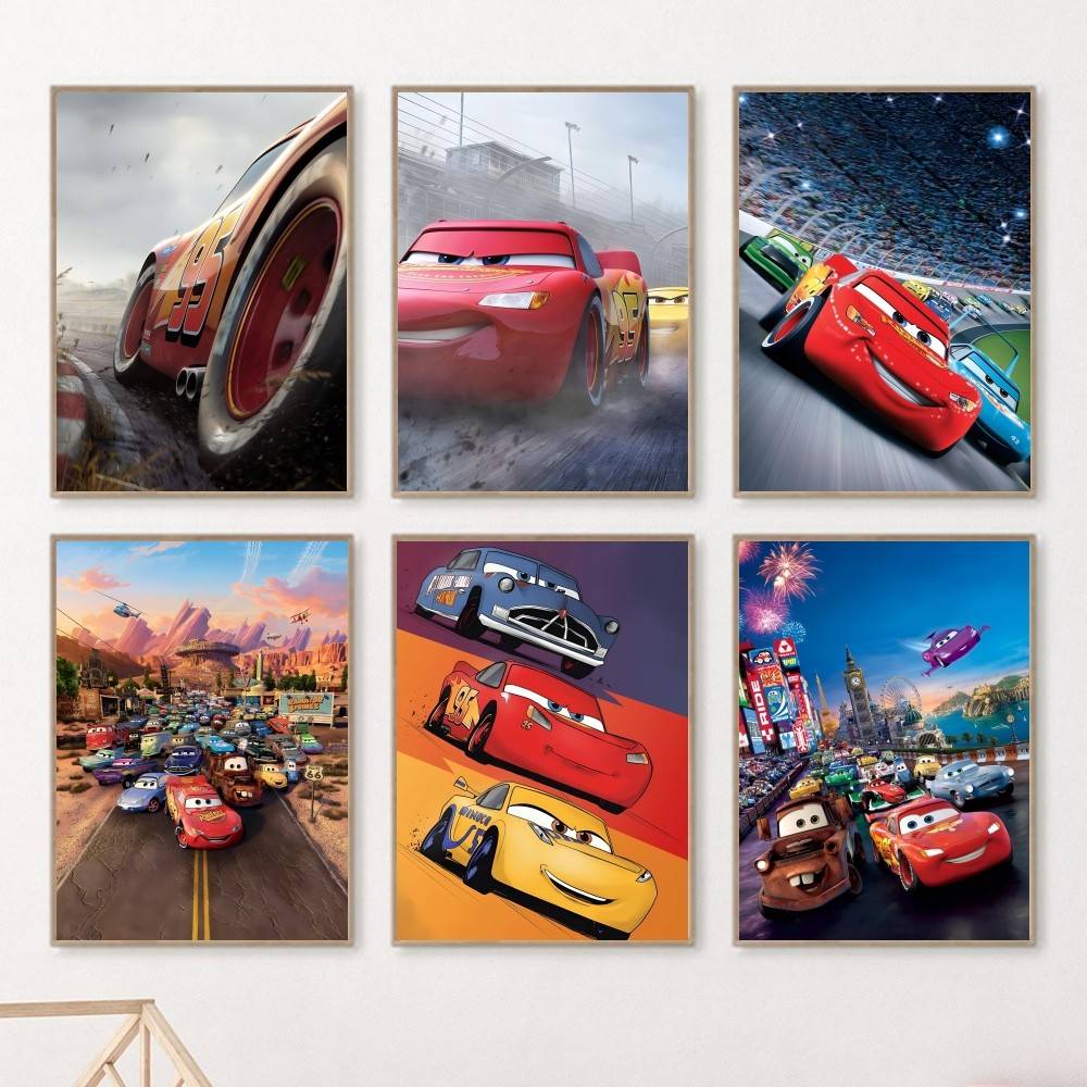 Cartoon Anime Movie C-Cars 3 F - Lighting Mcqueen Decor reseña y precio