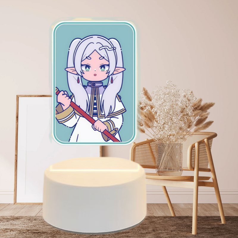 Square Portrait Acrylic Lamp f - Lighting Decor And Beyond reseña y precio