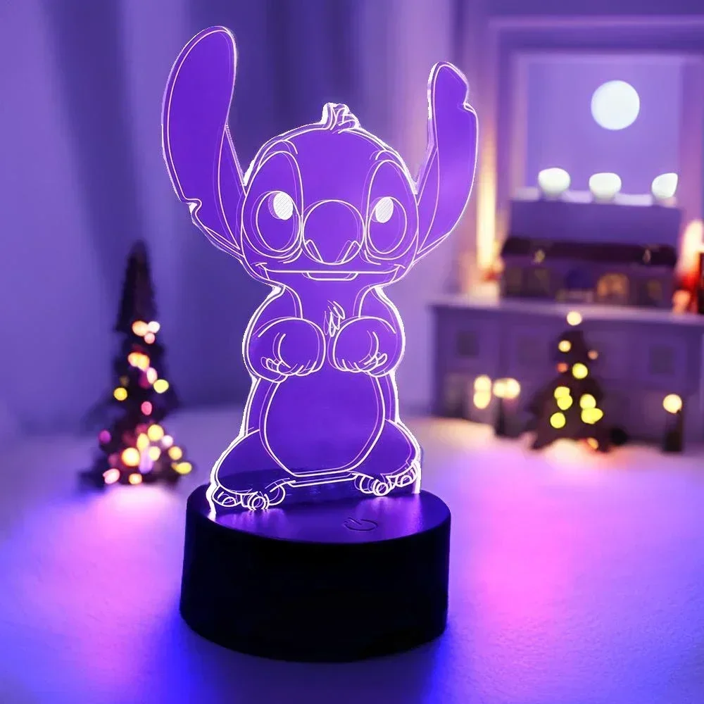 LED Night Light Illusion Stitc - Touch Dimmer Lamp reseña y precio