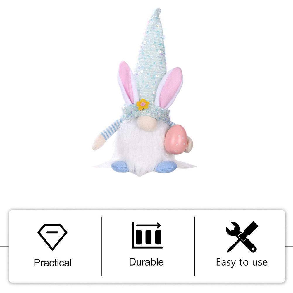 Glowing Rabbit Gnome Soft Fest - Unique Lighting Decor reseña y precio