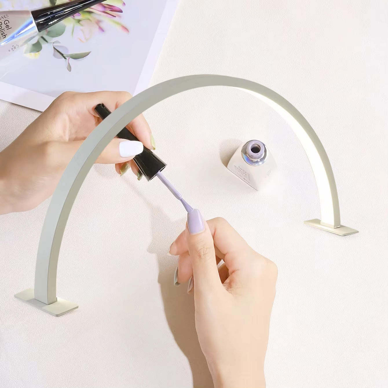 LED Nail Lamp Half Moon Beauty - Led Moon Lamp reseña y precio