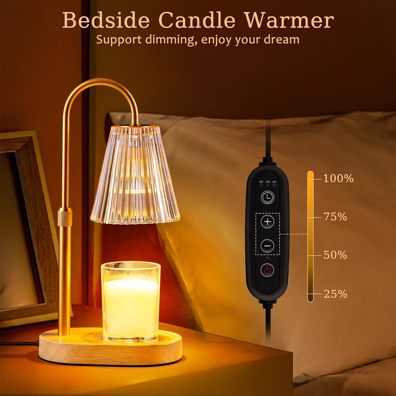 Electric Candle Warmer Lamp wi - Wax Melter Electric reseña y precio