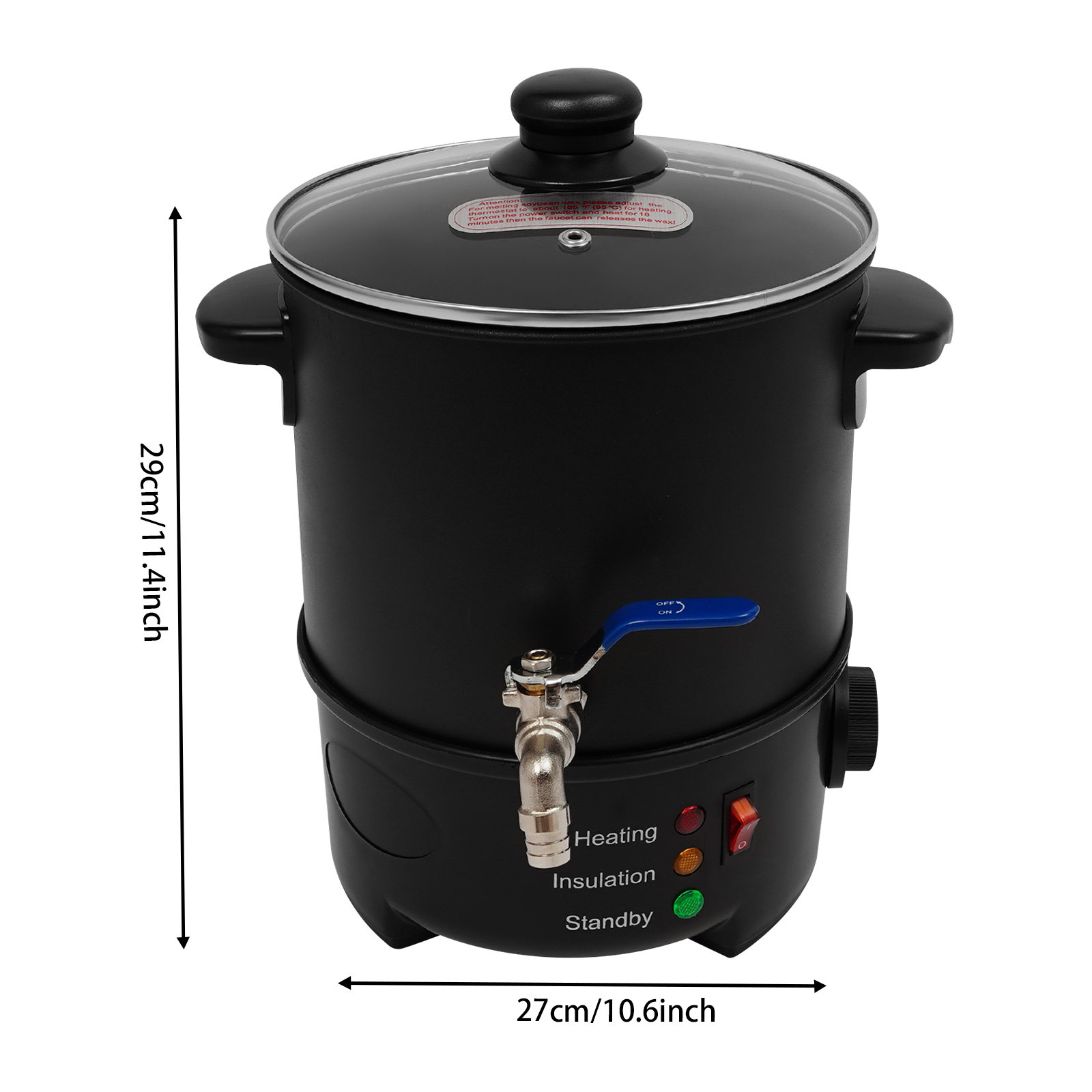 4L Electric Wax Melter, 600W 1 - Wax Melter Electric reseña y precio
