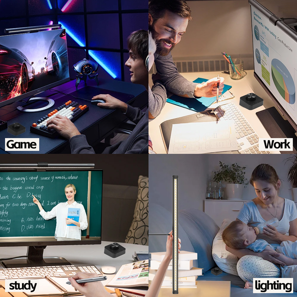 LED Eye-Care Desk Lamp Led Mon - Touch Dimmer Lamp reseña y precio